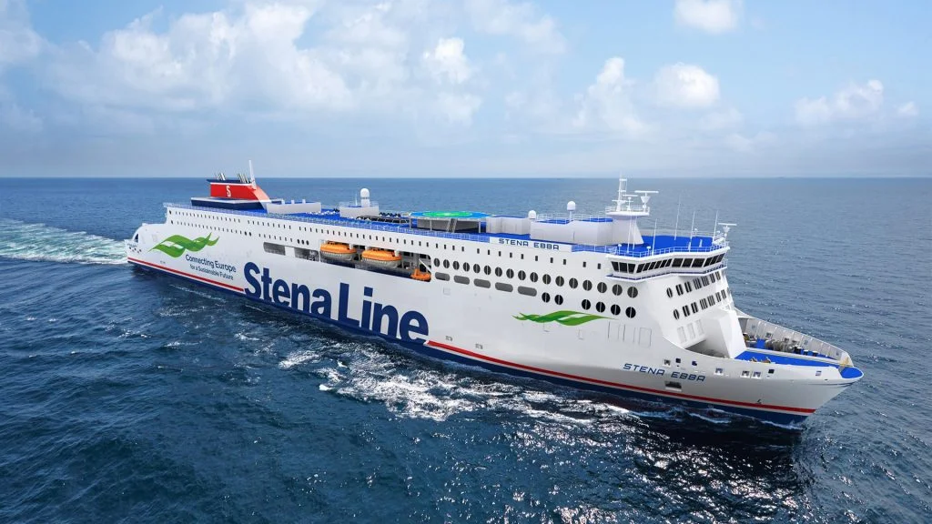 Vessel at sea